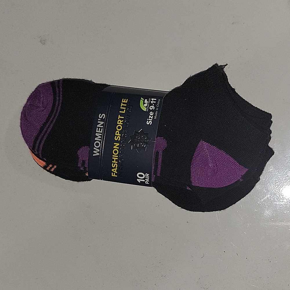 Colorful Ankle Socks (10 Pair)